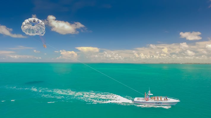 Excursion d'une journée à Key West avec aventure en parachute ascensionnel