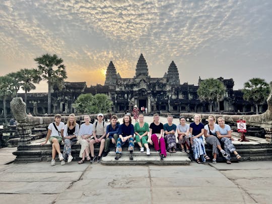 Sunrise guided tour of Angkor with picnic breakfast