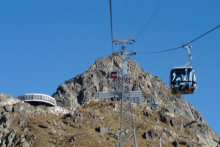 Aletsch Arena round-trip cable car ticket to View Point Bettmerhorn