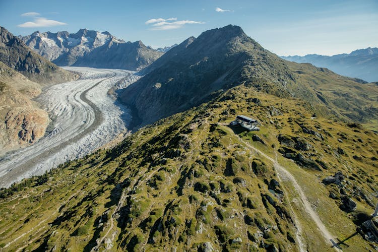 Aletsch Arena round-trip cable car ticket to View Point Moosfluh