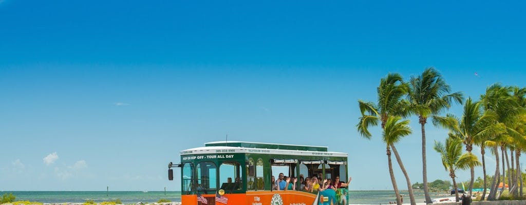 Jednodniowa wycieczka do Key West i wózek z możliwością wsiadania i wysiadania na dowolnych przystankach