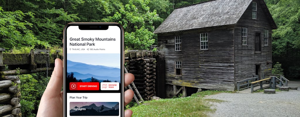 Audiogeleide autorit door het Smoky Mountain National Park