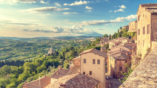 Pienza, Montalcino en het Toscaanse platteland: dagtocht vanuit Rome met lunch en wijnproeverij