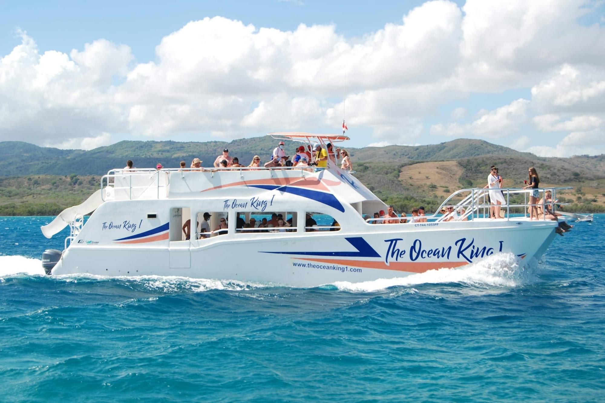 Party Boat and Sunset