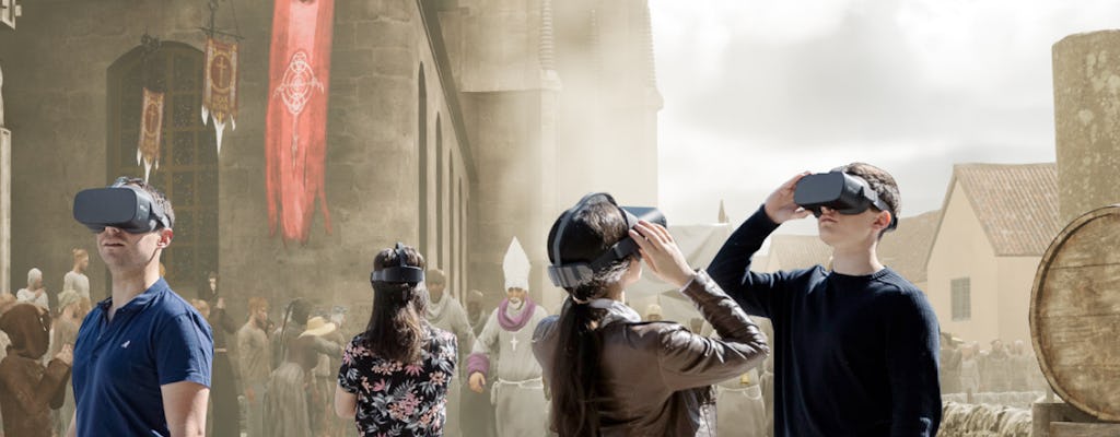 Tour a piedi della realtà virtuale per i viaggiatori del tempo