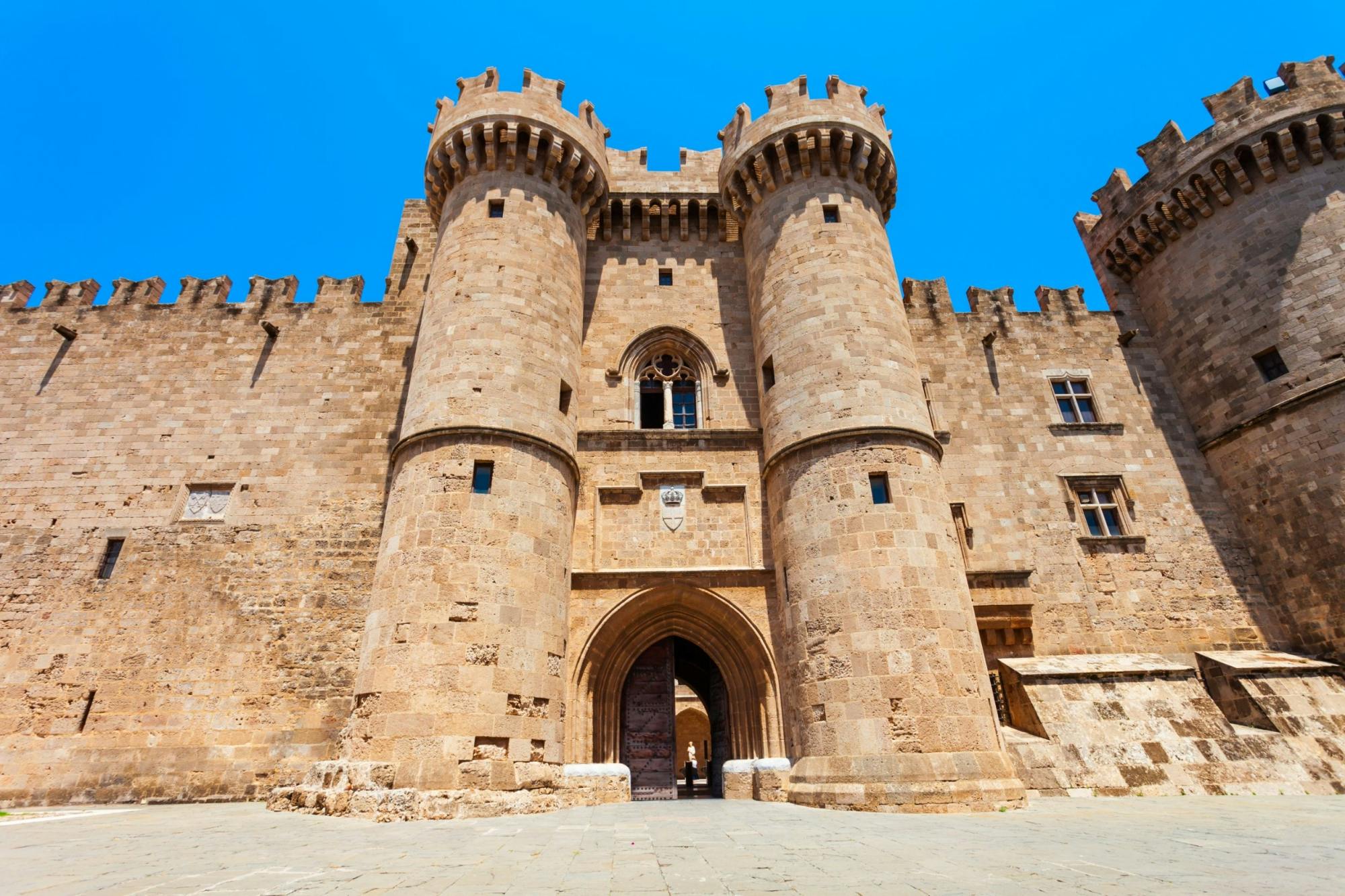 Palace of the Grand Master in Greek Islands