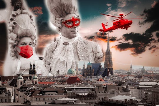 Raduno d'avventura a Vienna "Ballo in maschera sulla scena del crimine"