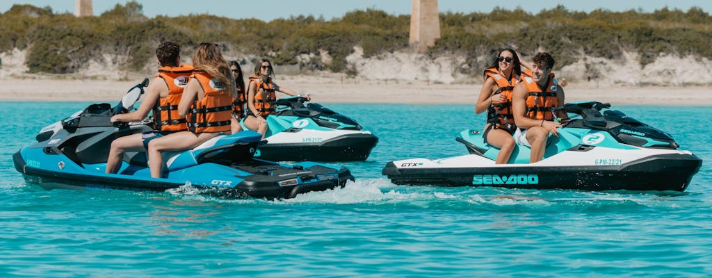 30-minute jet ski tour from Can Picafort