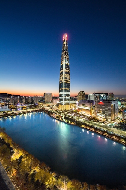 서울 스카이 seoul sky lotte world tower korea