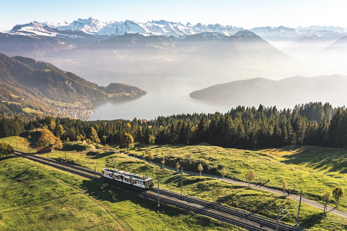 Mount Rigi tandradtreinkaartje