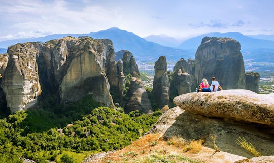Full-day Meteora tour by train from Athens with lunch