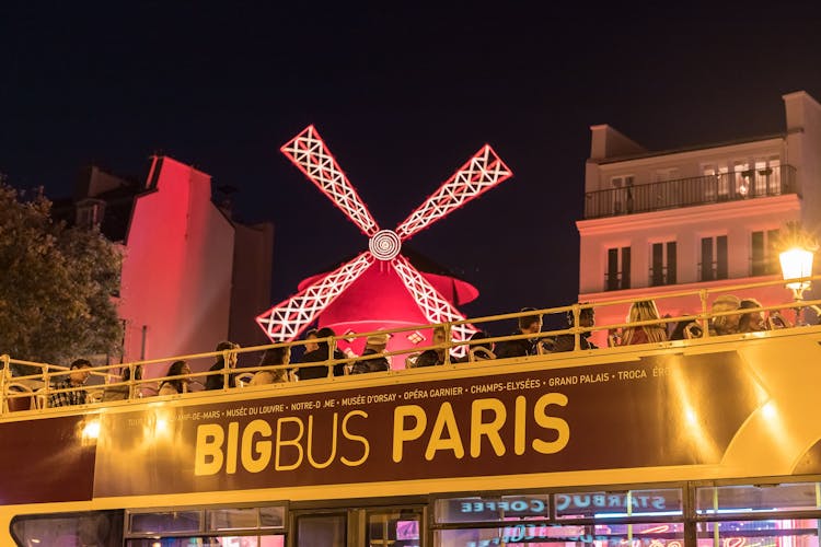 Big Bus panoramic night tour of Paris