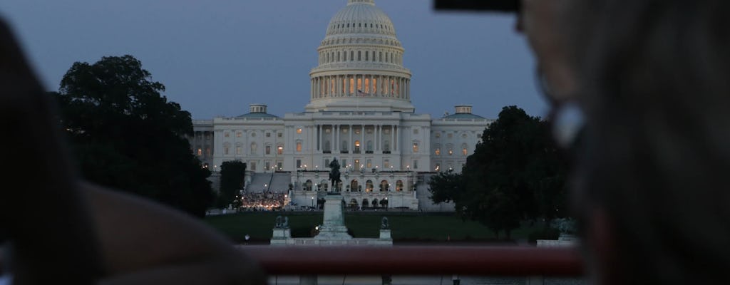 Visite panoramique nocturne en Big Bus de Washington DC