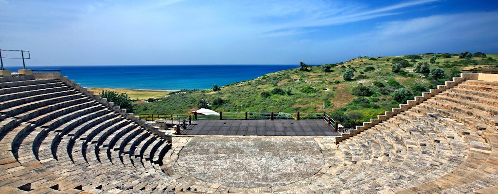 Kourion archaeological site self-guided walking audio tour in Cyprus