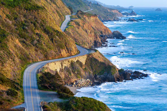 Big Sur California Pacific Coast Highway circuit en voiture