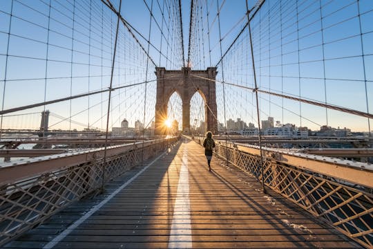 Visite audio à pied autoguidée de Brooklyn Heights et Dumbo à New York