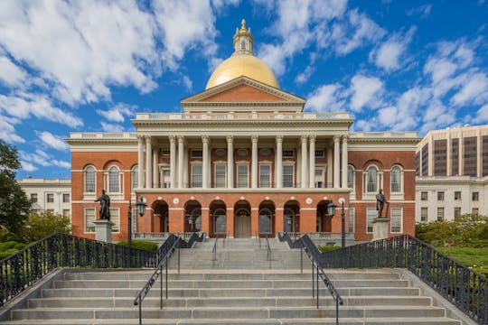 Excursão a pé autoguiada com áudio pela Freedom Trail em Boston