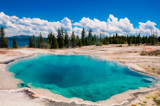 Tour de áudio autônomo pelo parque nacional de Yellowstone