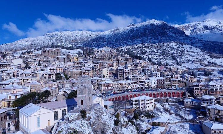 Tour to Parnassos ski centre and Arachova Village from Athens