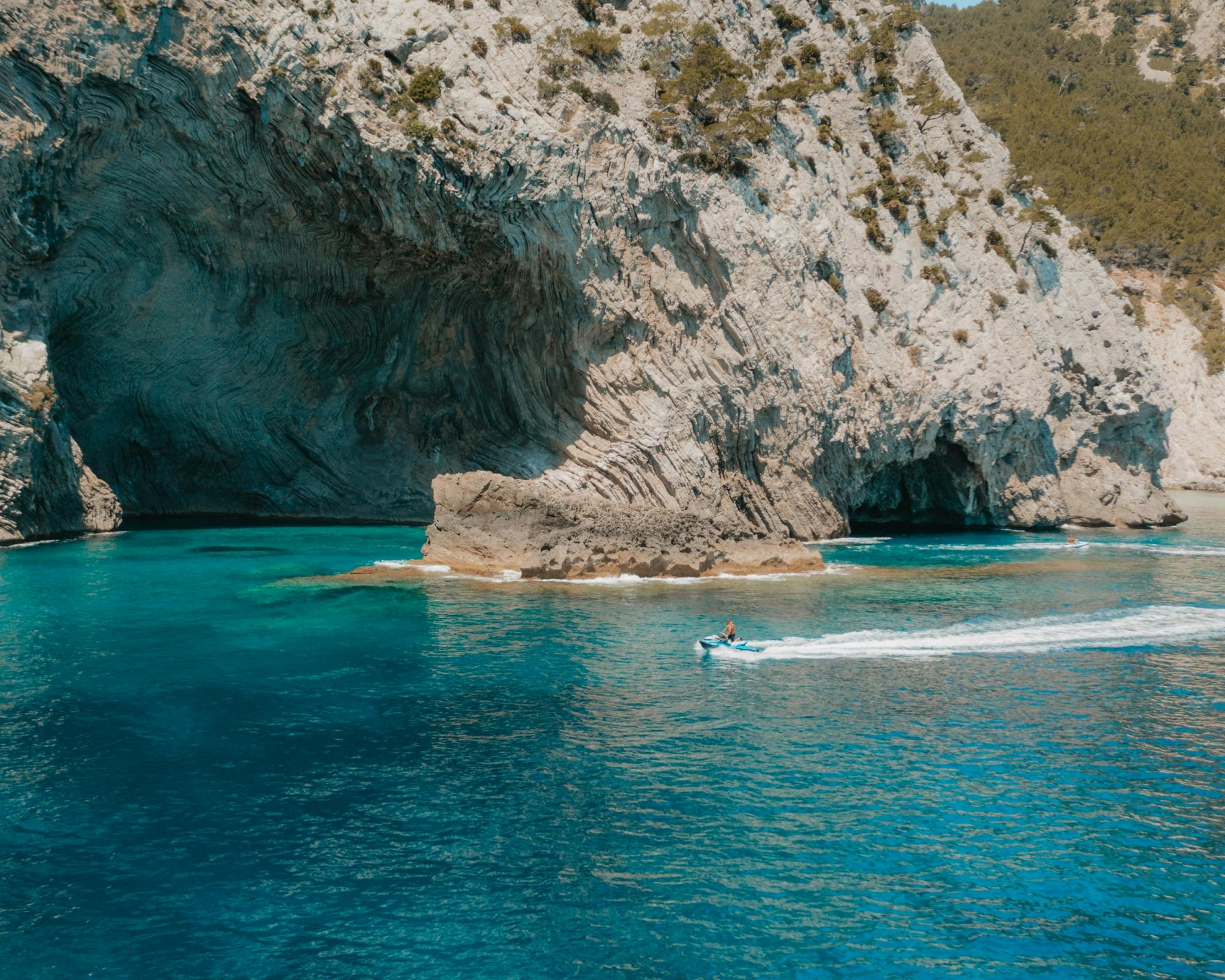 Coll Baix and caves 90-minute tour from Alcudia