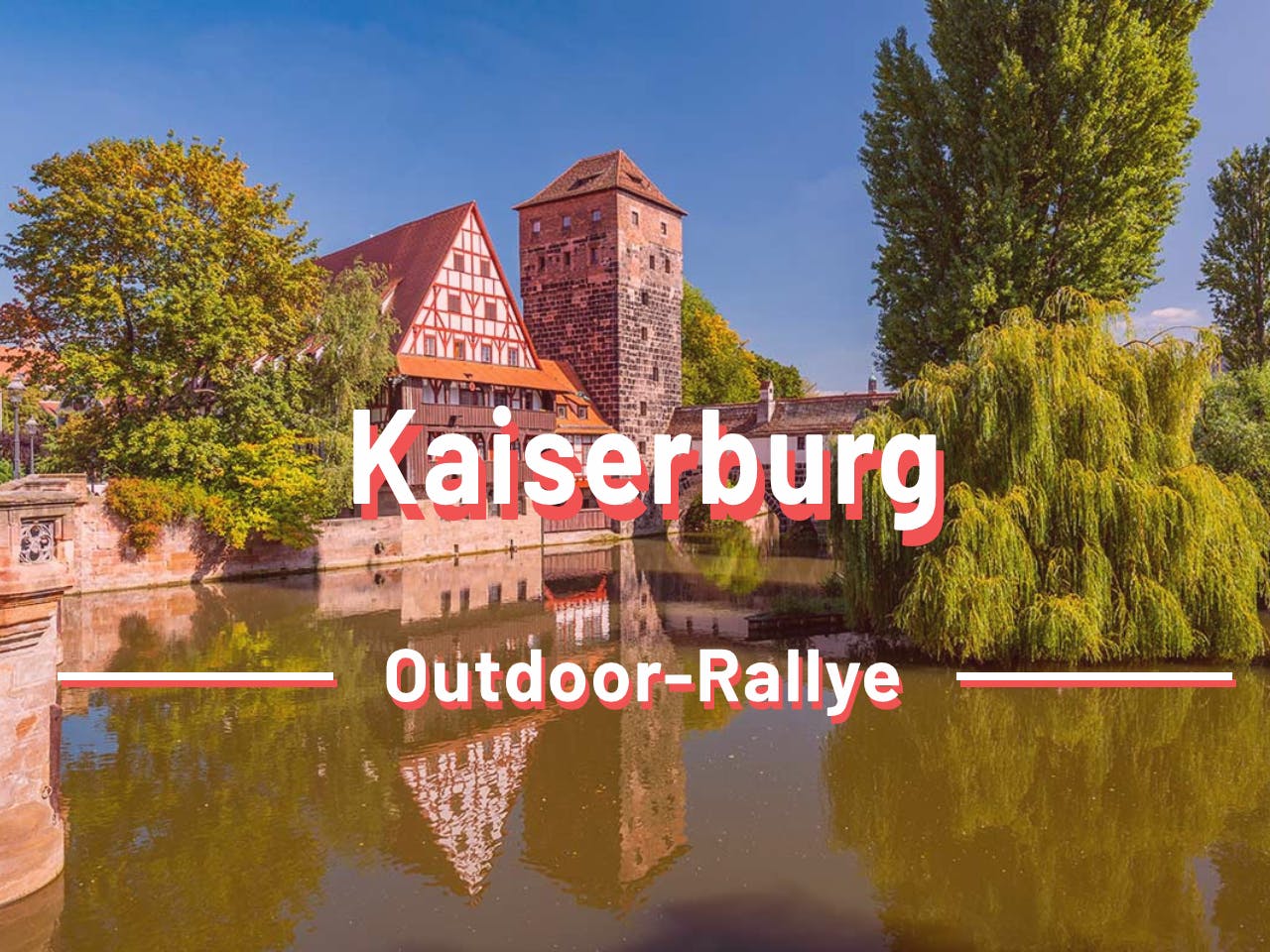 Interaktive selbstgeführte Schnitzeljagd Kaiserburg Nürnberg