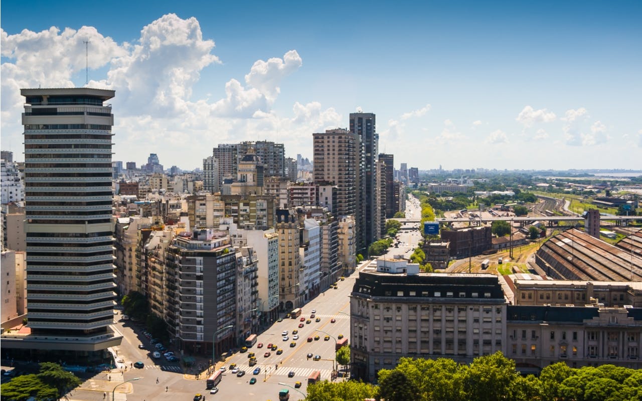 Historisch stadsverkenningsspel van Buenos Aires