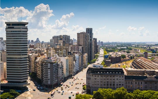 Jogo histórico de exploração da cidade de Buenos Aires