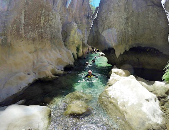 Experiência de aventura familiar em Antalya no Aladdin's Canyon