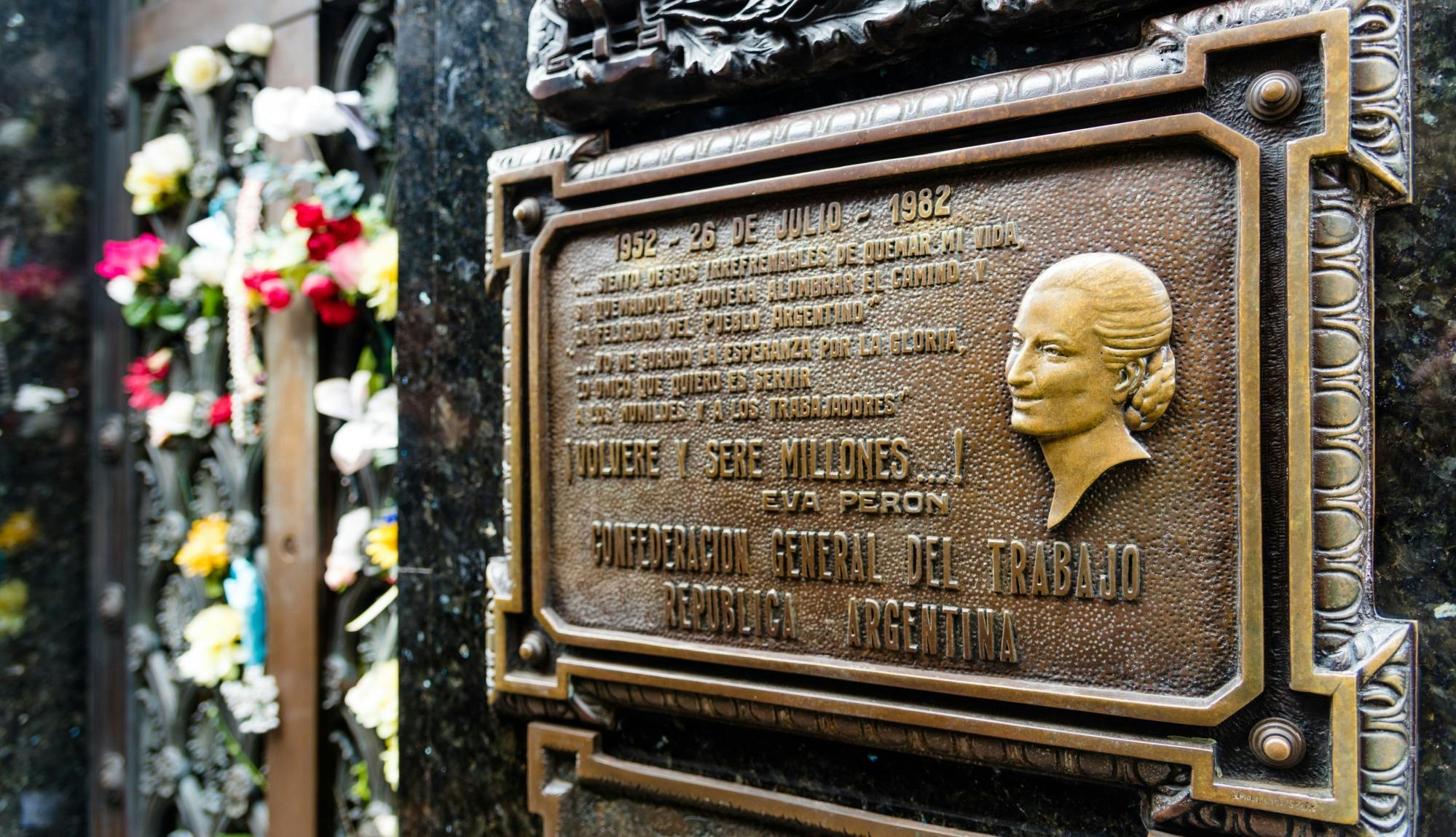 Visite privée d'Evita et du péronisme à Buenos Aires
