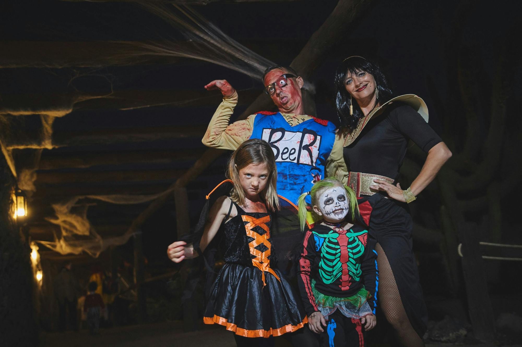 Western-themed Halloween Night with Transport