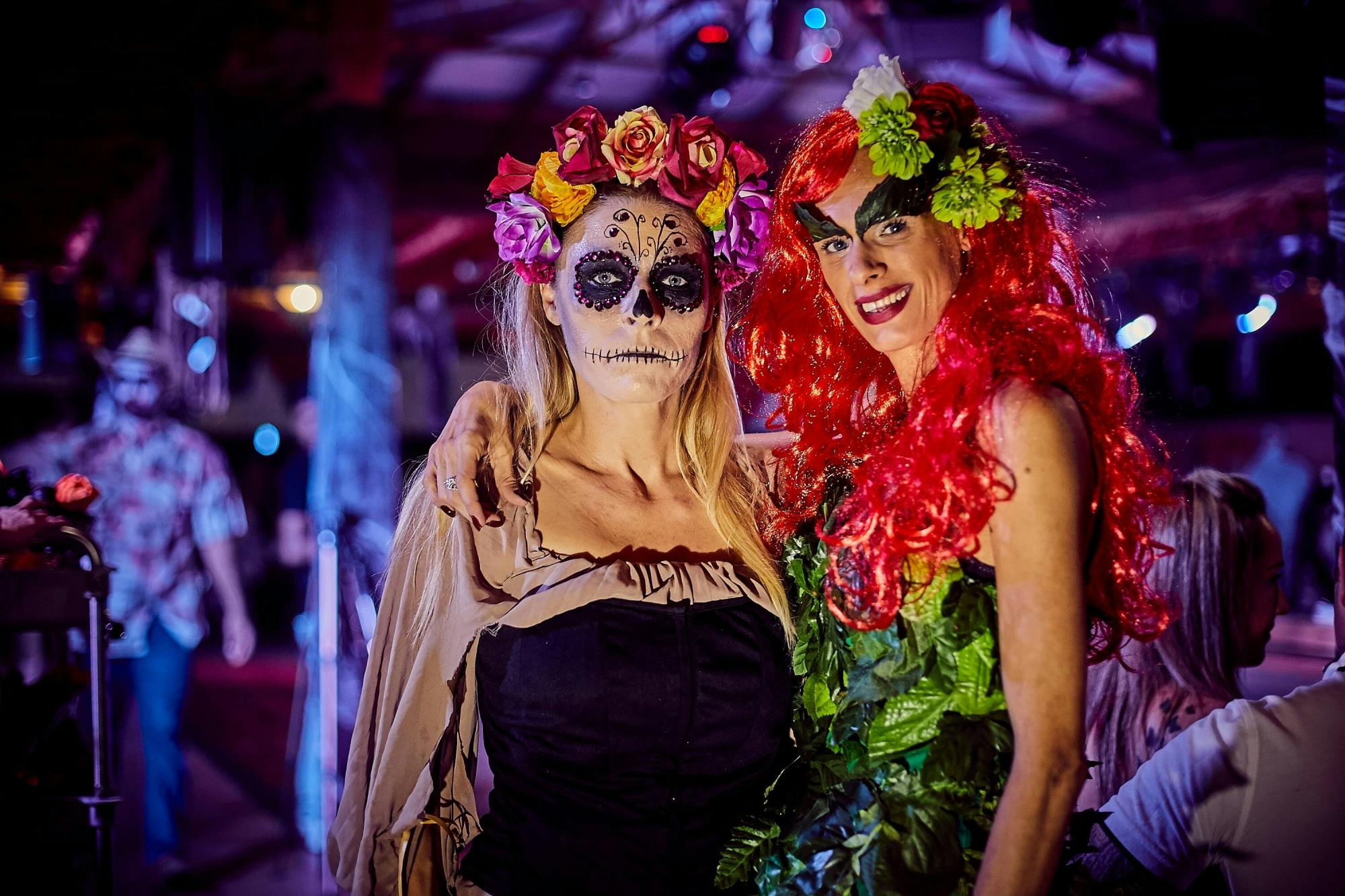 Western-themed Halloween Night with Transport