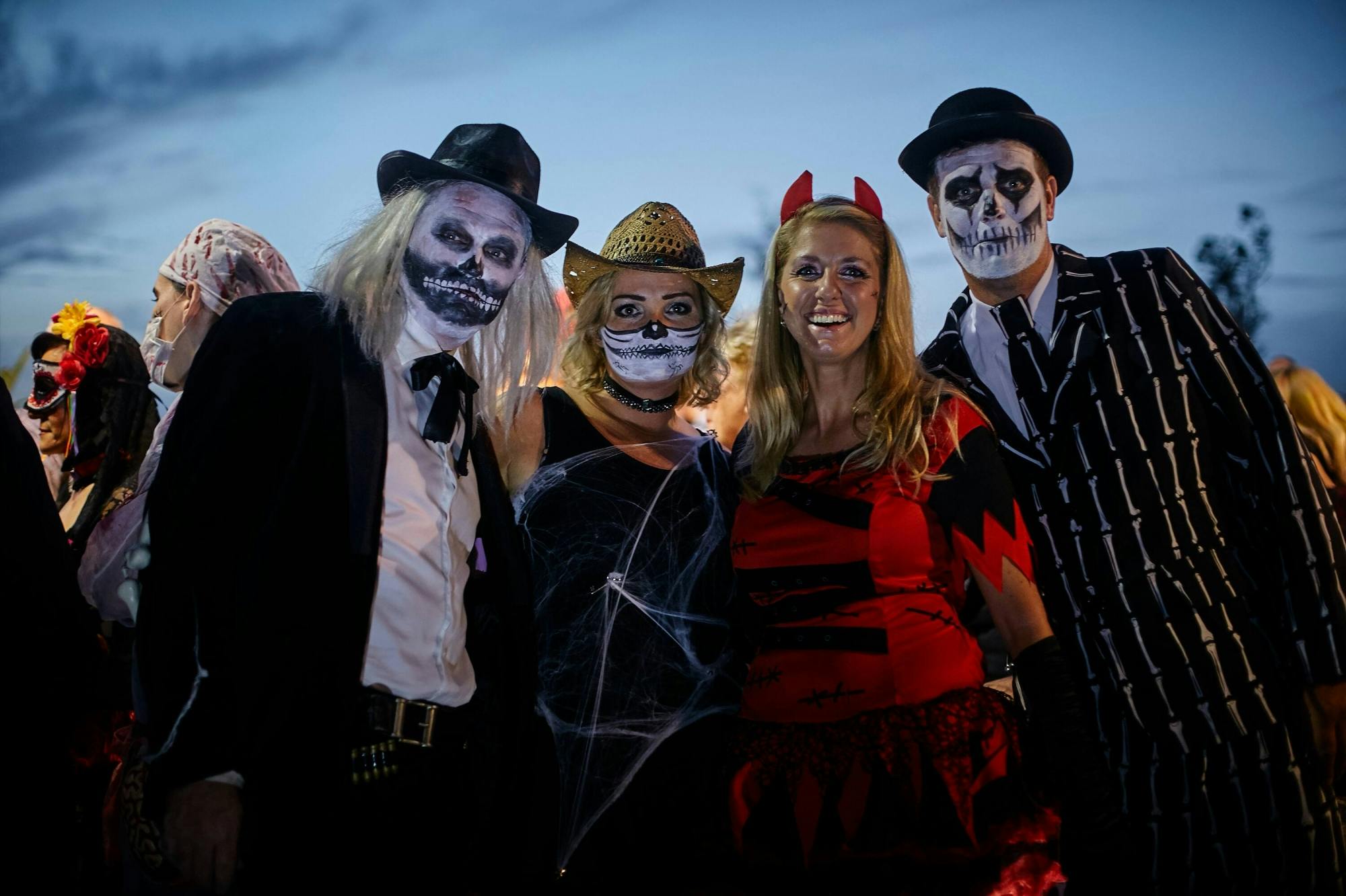Western-themed Halloween Night with Transport