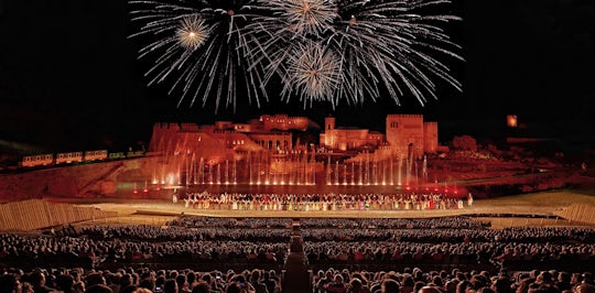 Complete experience - Puy du Fou España park 1-day tickets and  night show El Sueño de Toledo