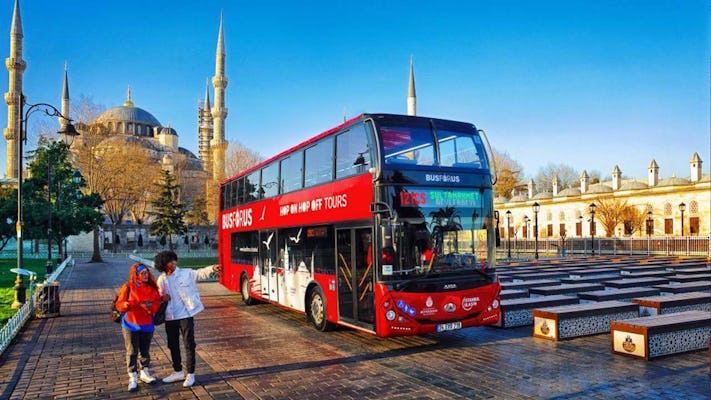 Excursão de ônibus hop-on hop-off de 1 dia em Istambul
