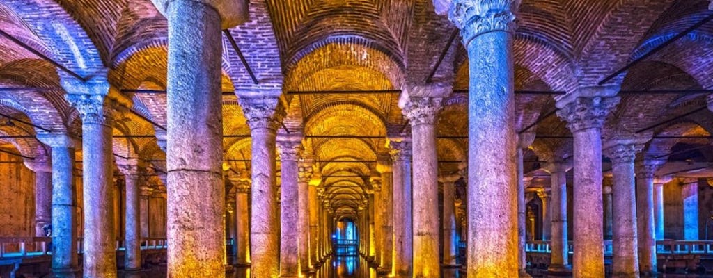 Visita a la Cisterna Basílica de Estambul, la Ciudad Vieja y Santa Sofía