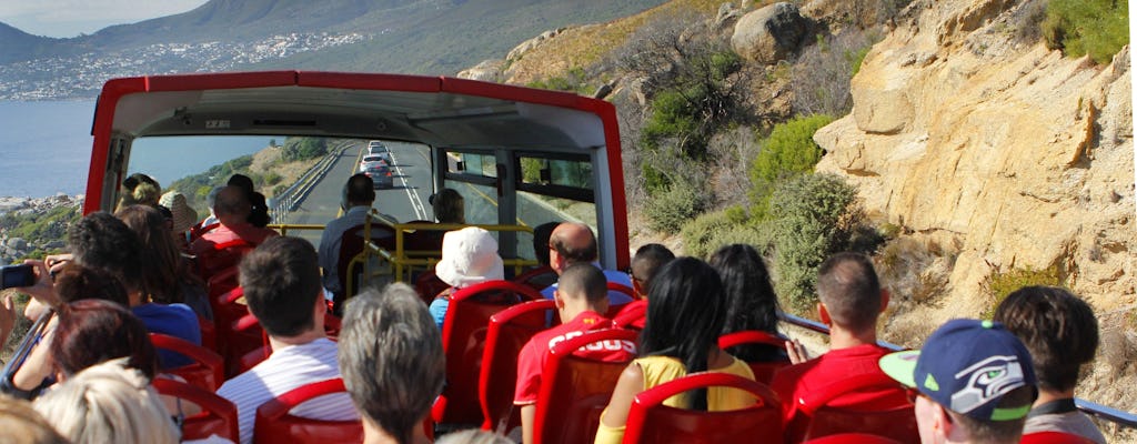 Bilhetes hop-on hop-off de 2 dias Premium City Sightseeing na Cidade do Cabo