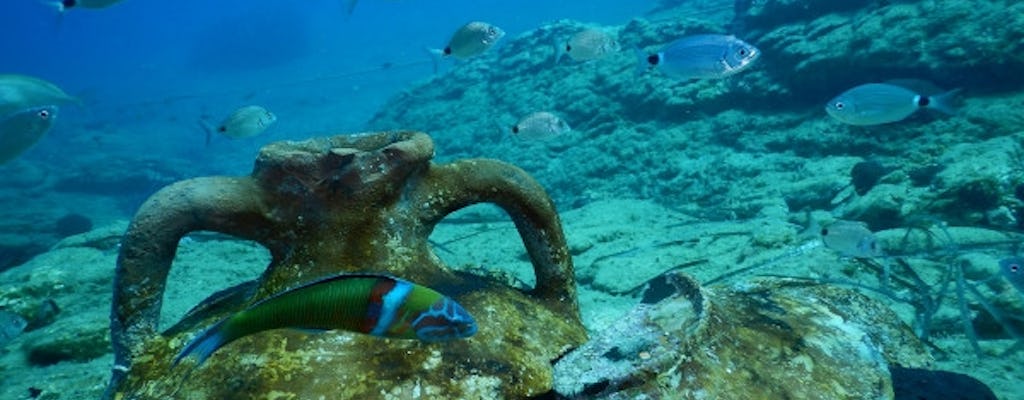 Experiência de mergulho em Creta