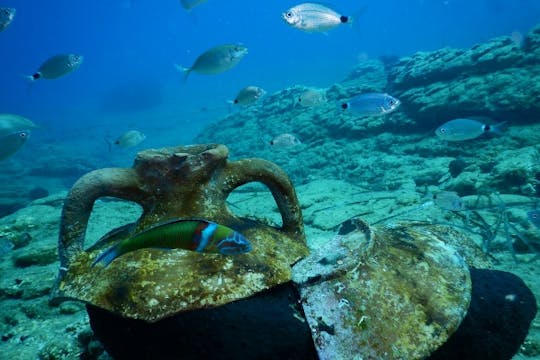 Experiência de mergulho em Creta