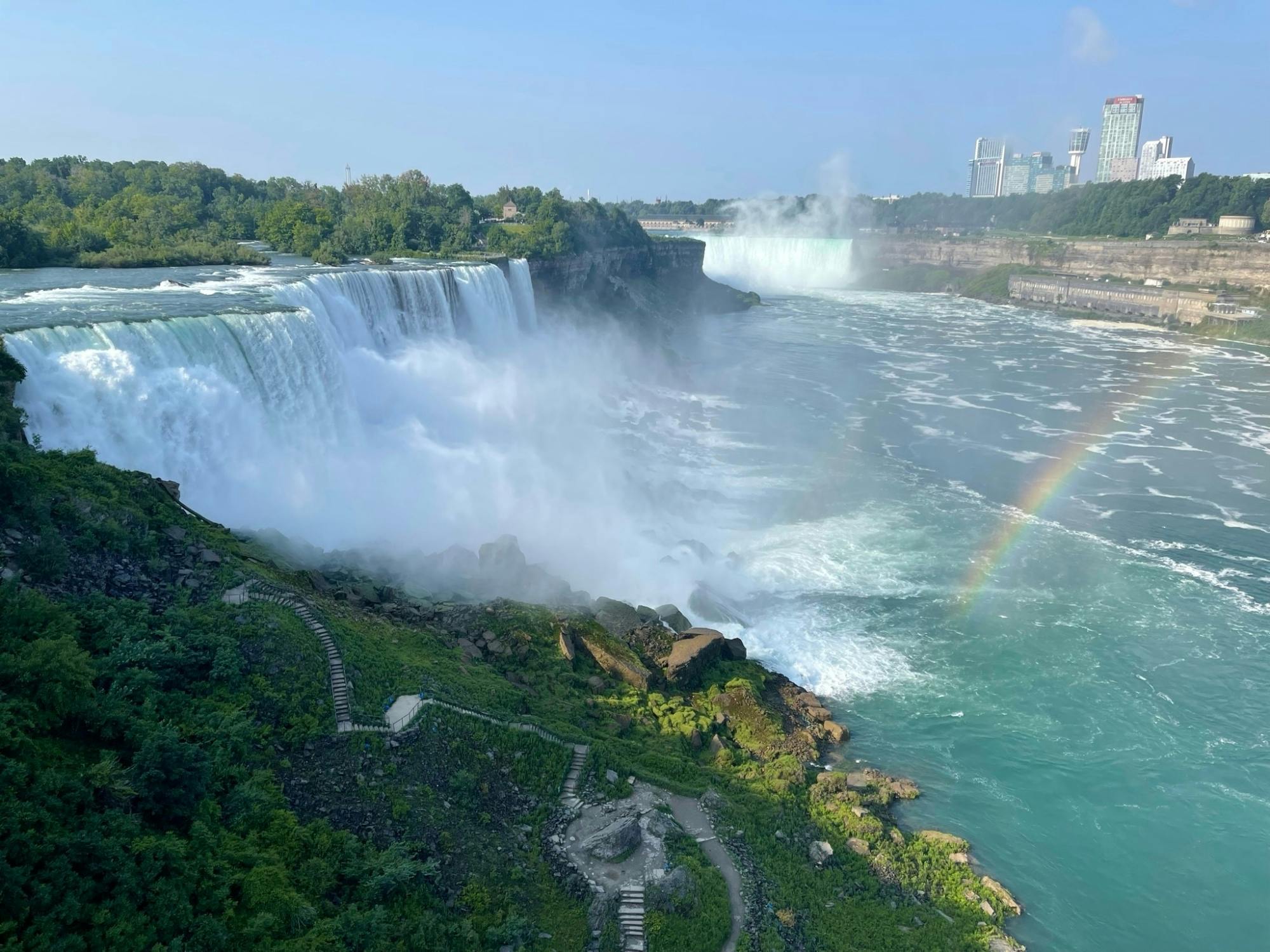 Wycieczka piesza po wodospadzie Niagara z rejsem łodzią Maid of the Mist