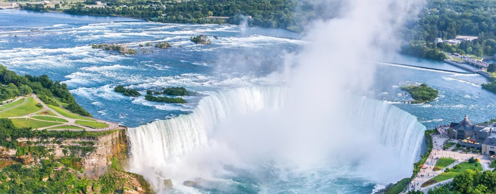 Wycieczka tramwajem po wodospadzie Niagara z biletem Maid of the Mist i Cave of the Winds