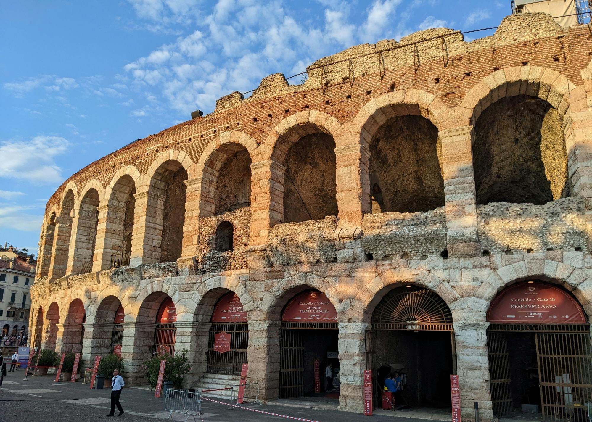Entrada para la ópera Arena de Verona