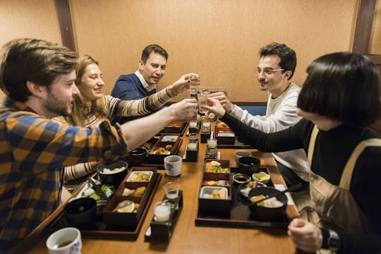 Visite de la brasserie de saké à Kyoto