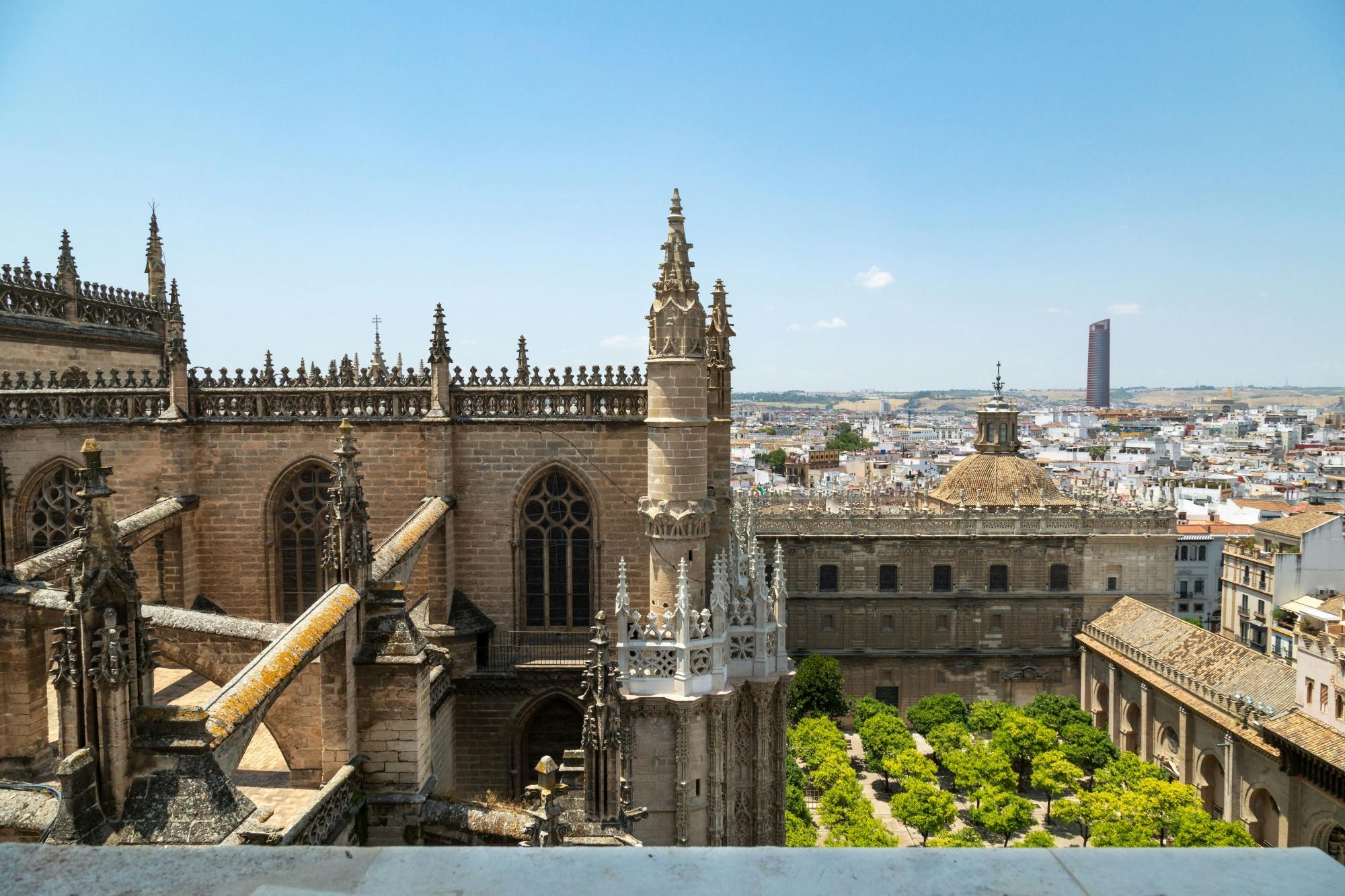 Tour of Seville with Panoramic Bus and Cathedral Visit