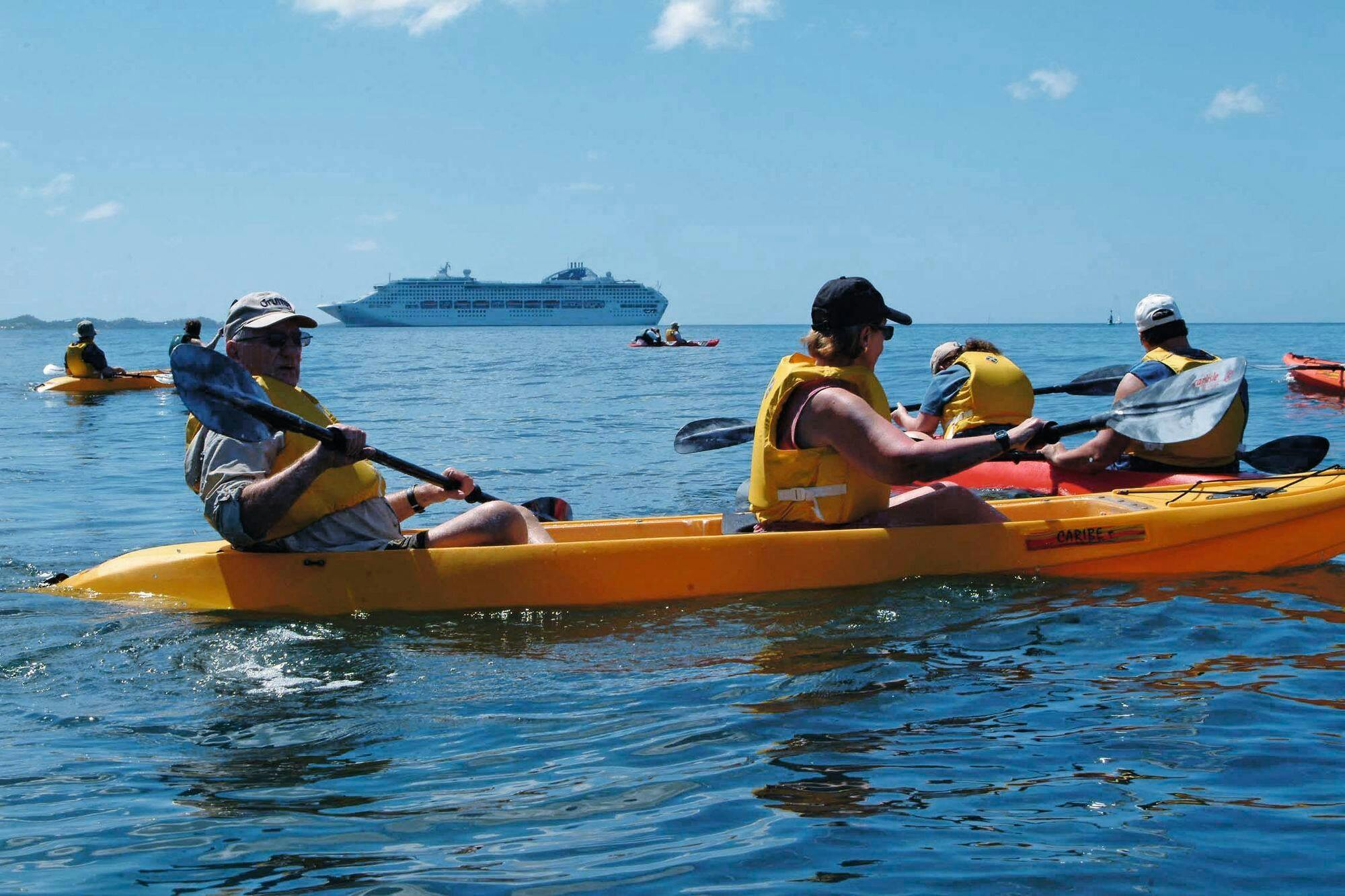 Sea kayaking Kefalonia