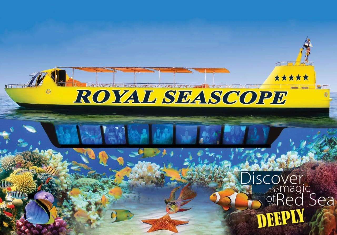 cruise　musement　Seascope　Sharm　El　submarine　from　Sheikh