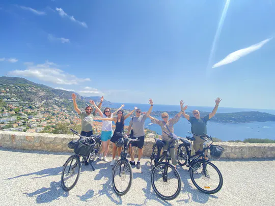Panoramic e-bike tour from Nice to Villefranche-sur-Mer