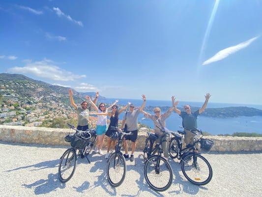 Tour panorámico en bicicleta eléctrica desde Niza a Villefranche-sur-Mer