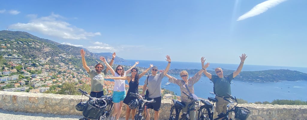 Balade panoramique en vélo électrique de Nice à Villefranche-sur-Mer