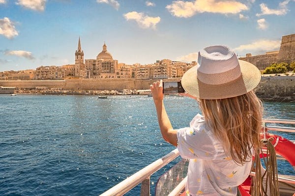 Passe de 24 horas com serviço hop-on hop-off em Malta