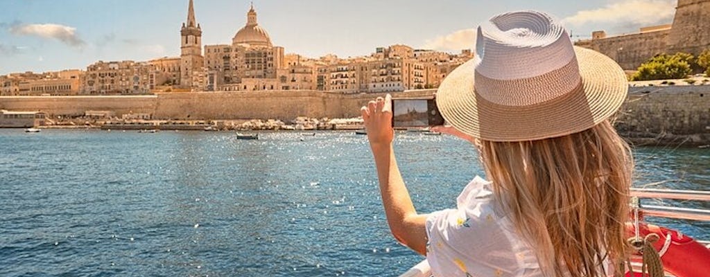 Passe de 24 horas com serviço hop-on hop-off em Malta